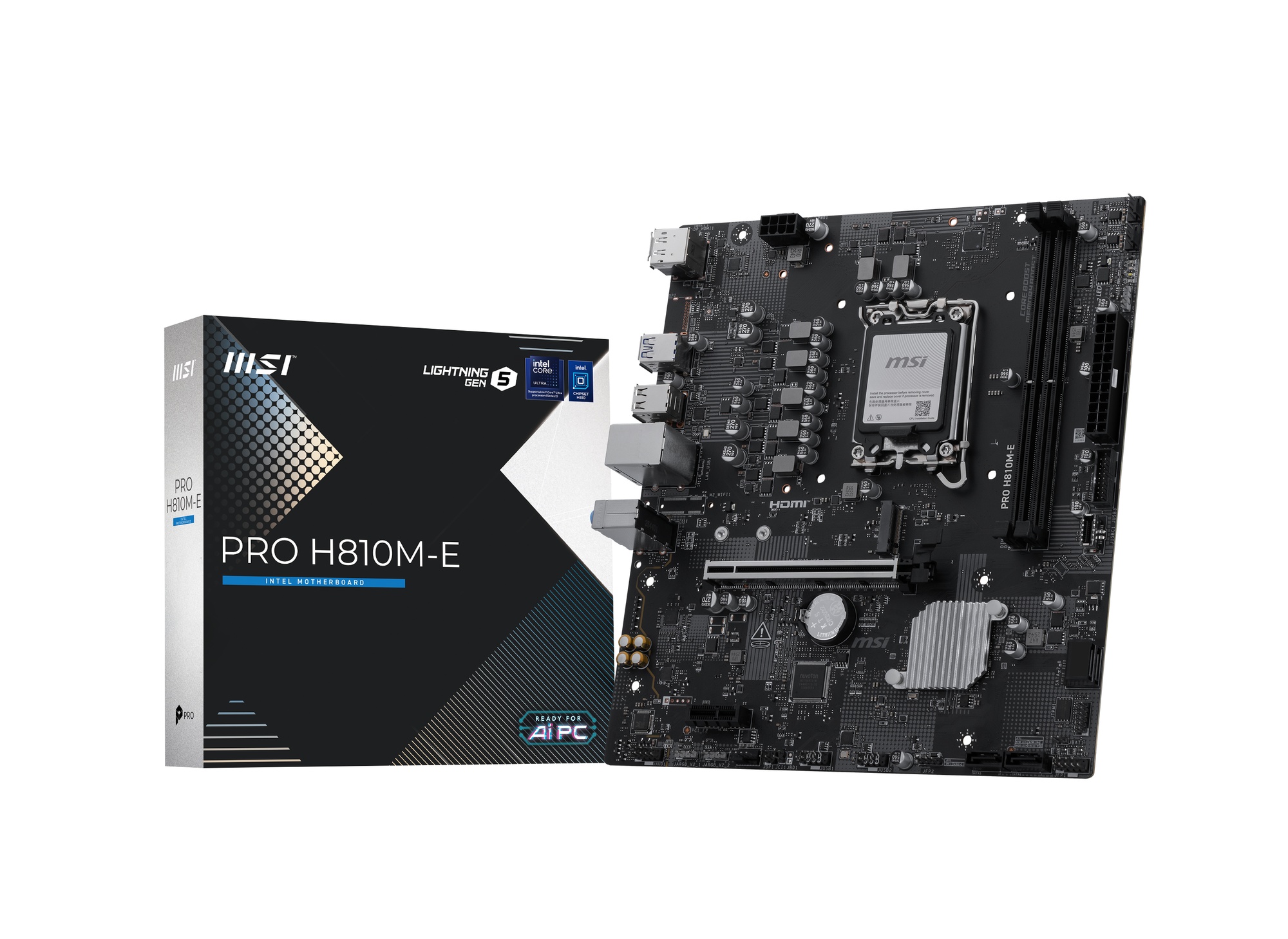 MB MSI S1851 PRO H810M-E DDR5 BOX M-ATX