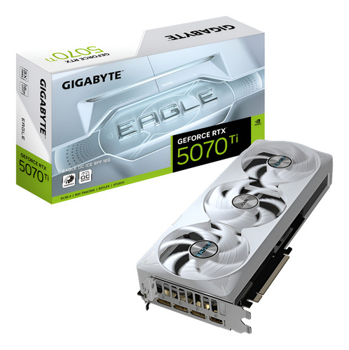 PLACA DE VIDEO 16GB RTX 5070 TI GIGABYTE EAGLE OC ICE SFF