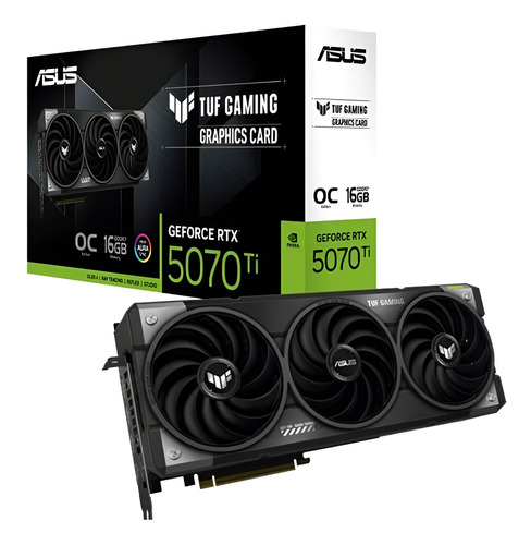 PLACA DE VIDEO 16GB RTX 5070 TI ASUS TUF GAMING OC 16G GDDR7