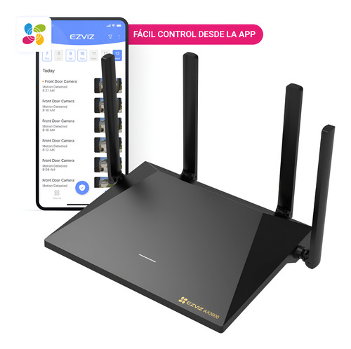 ROUTER 4P EZVIZ RT1 AX3000 WIFI 6 MESH - Matrix Computación