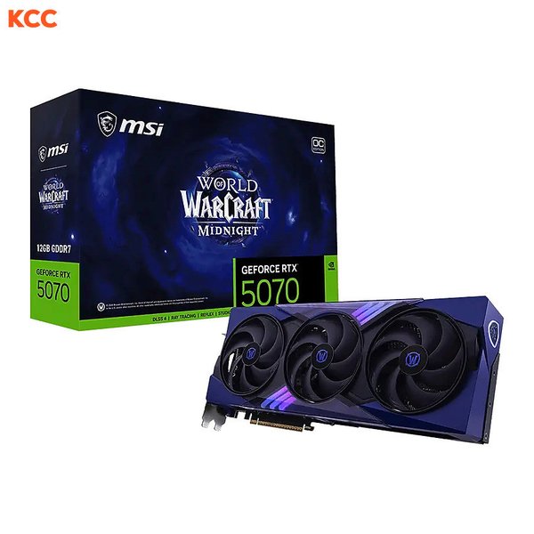 VGA 12GB RTX 5070 MSI WORLD OF WARCRAFT OC
