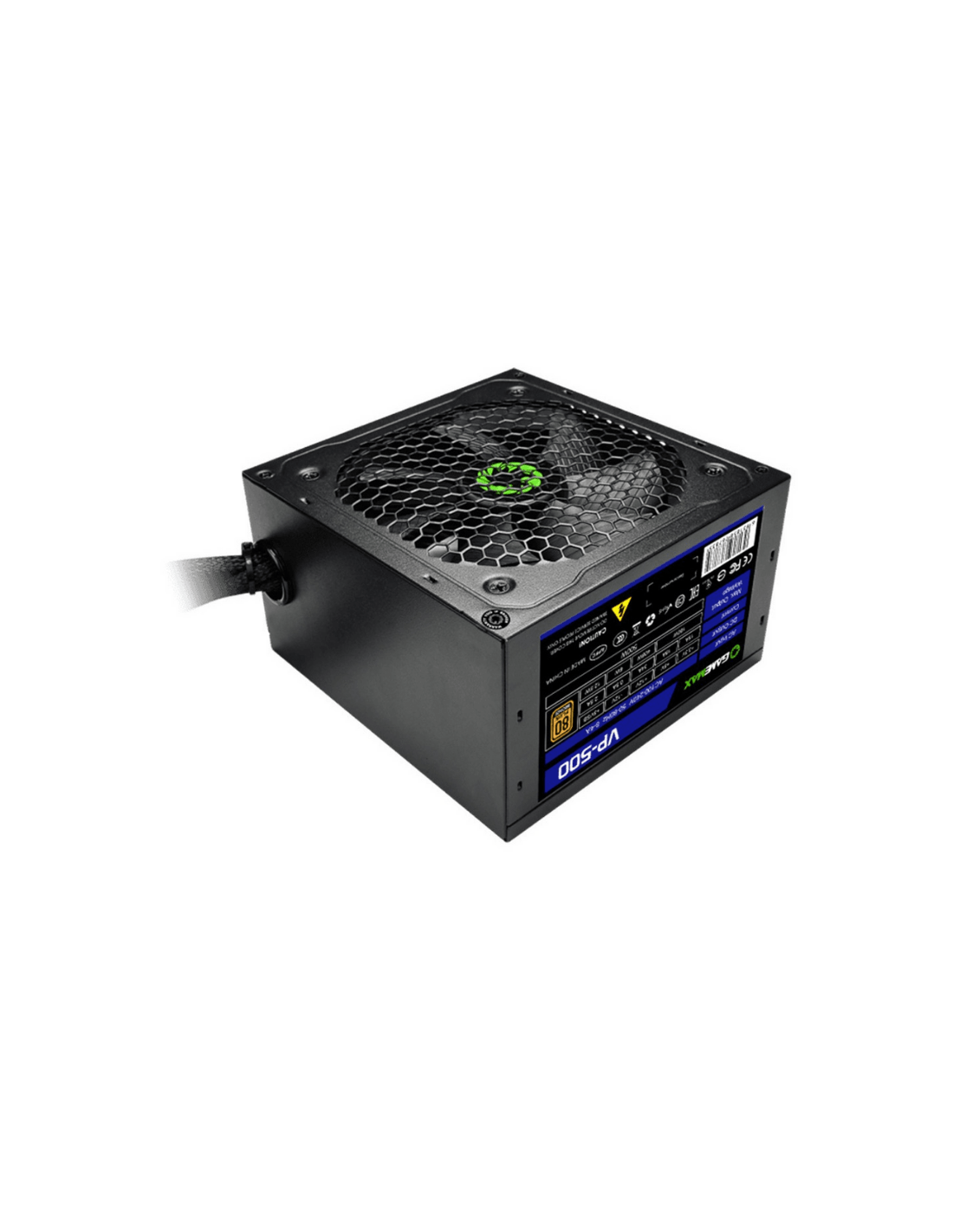 FUENTE 500W GAMEMAX 80 PLUS BRONZE VP-500 FAN 12CM