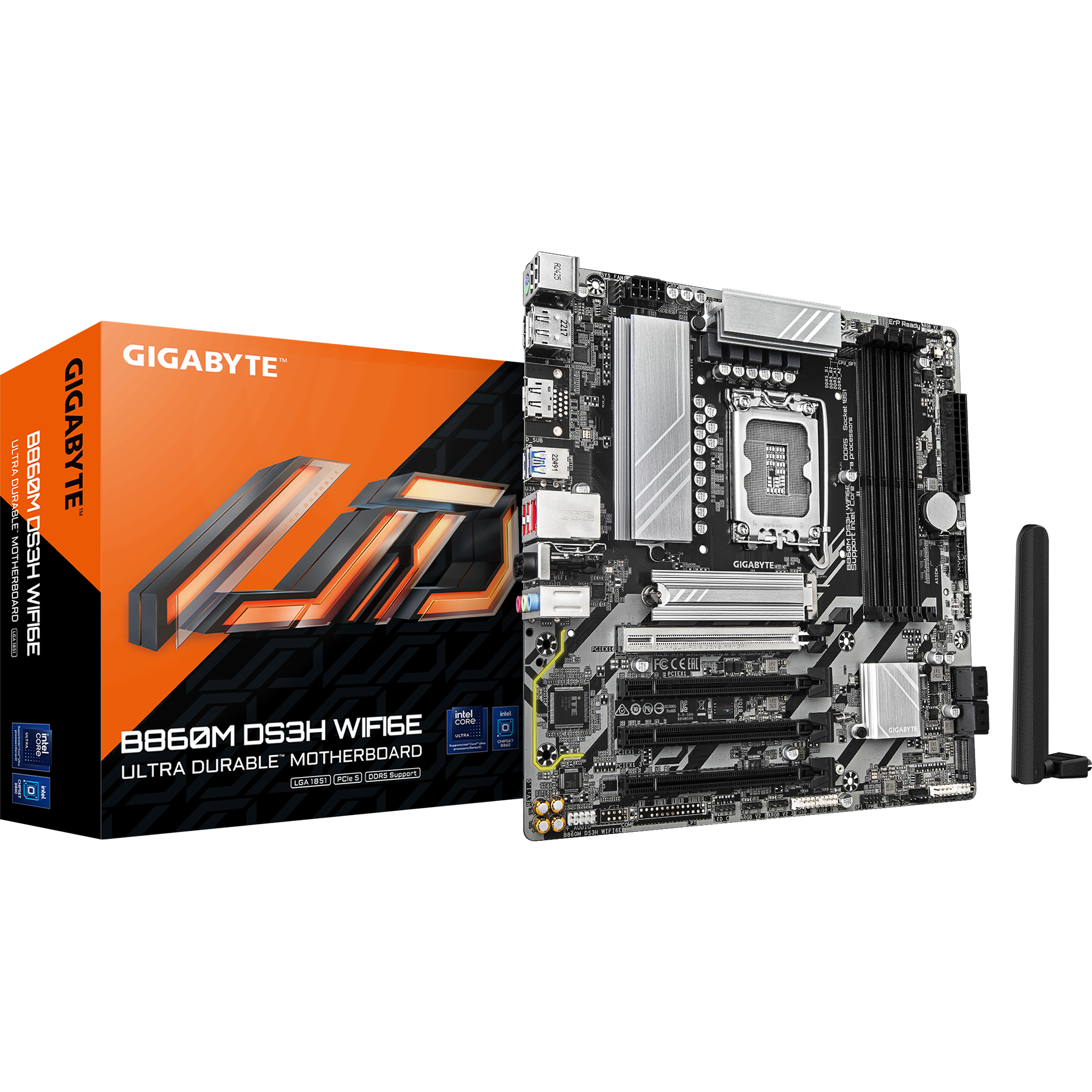 MB GIGABYTE S1851 B860 DS3H WIFI6E DDR5 BOX ATX