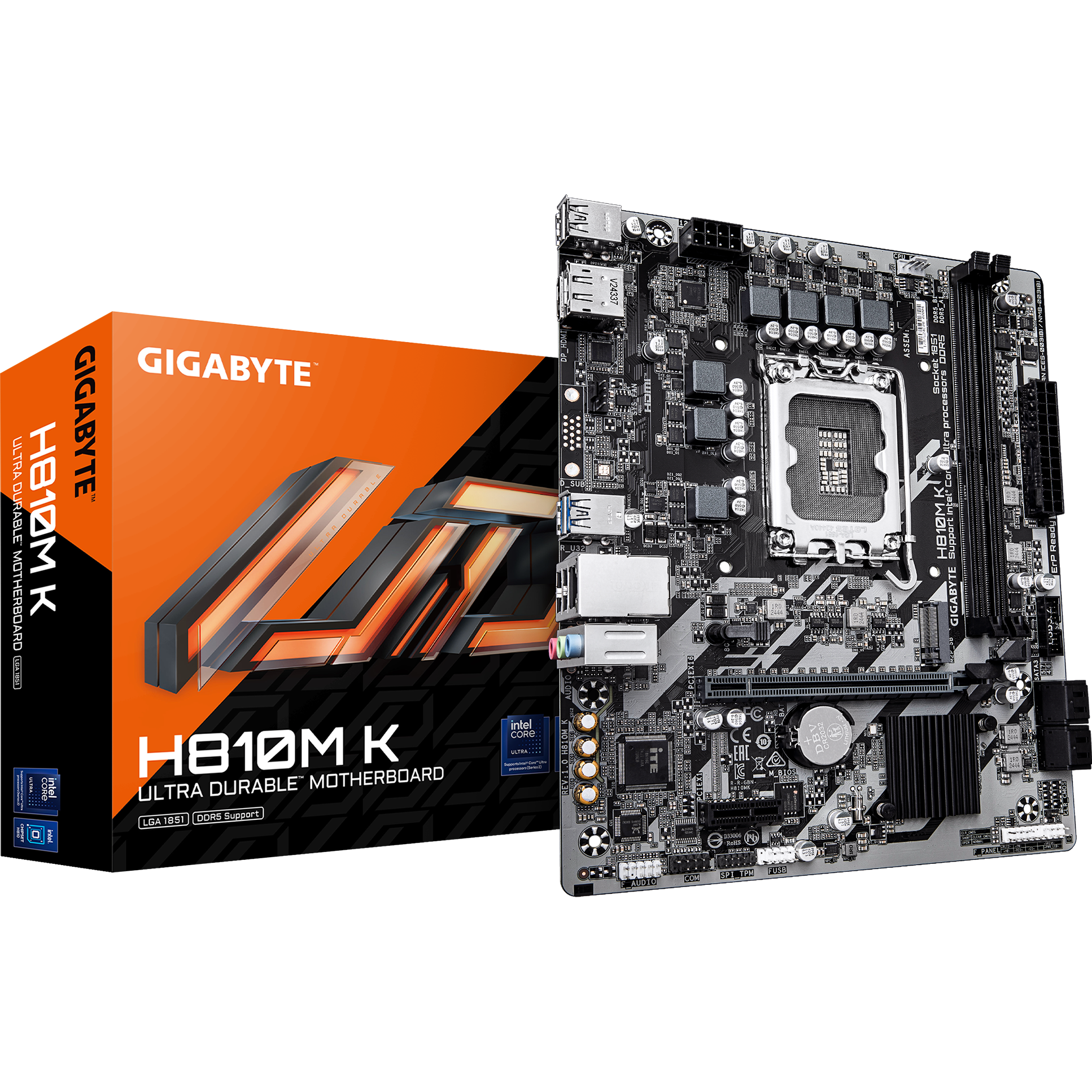 MB GIGABYTE S1851 H810M K DDR5 BOX M-ATX