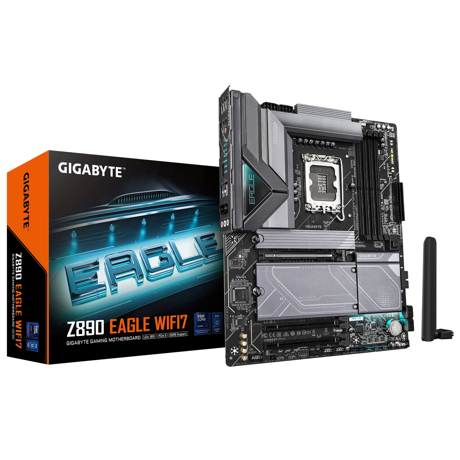 MOTHERBOARD GIGABYTE S1851 Z890 EAGLE WIFI7 DDR5 BOX ATX