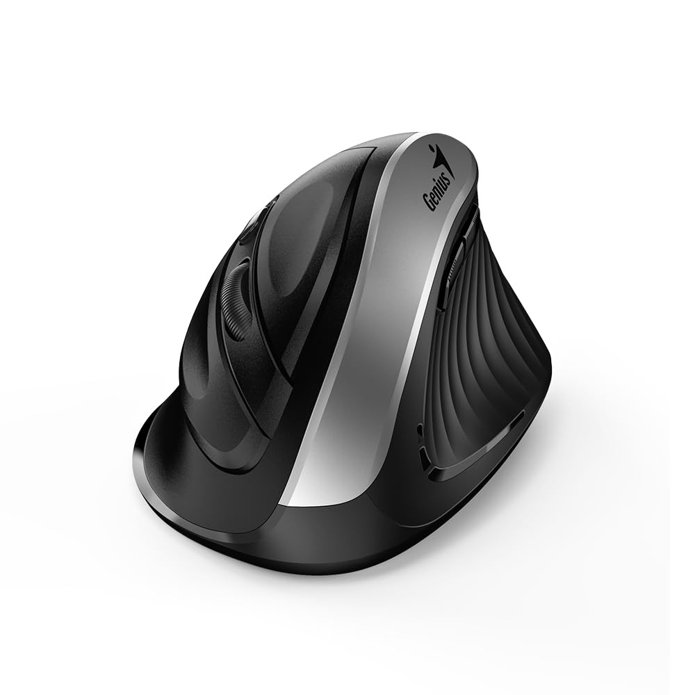 MOUSE GENIUS ERGO 8250S SILVER GREY VERTICAL