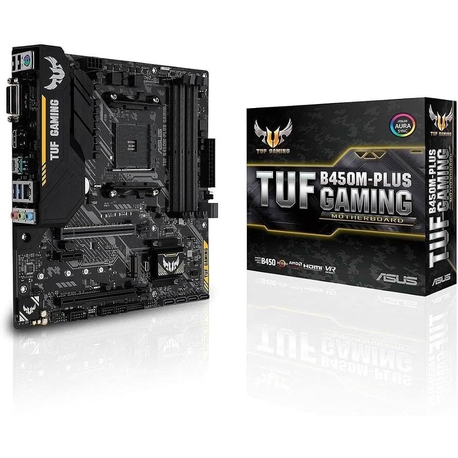 MOTHERBOARD ASUS AM4 TUF GAMING B450M-PLUS II DDR4 BOX