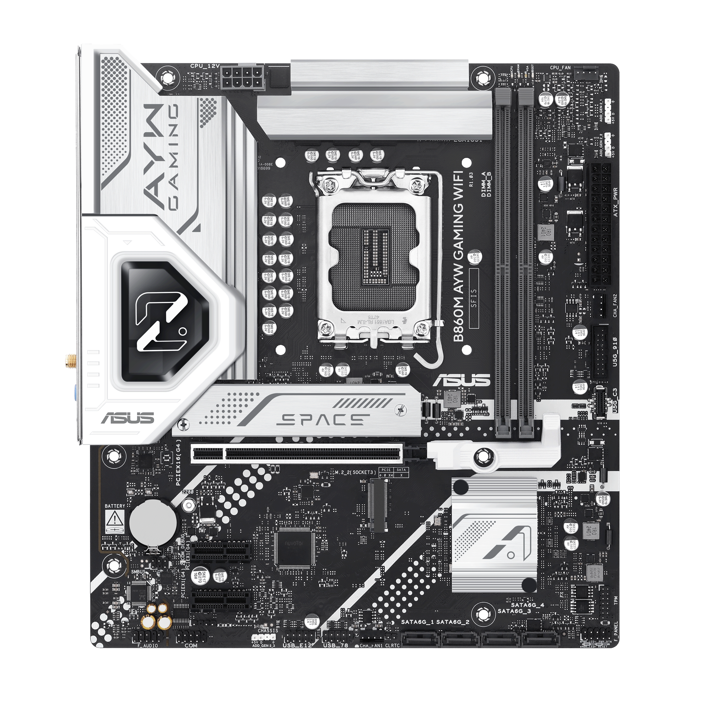 MB ASUS S1851 B860M AYW GAMING WIFI DDR5 BOX
