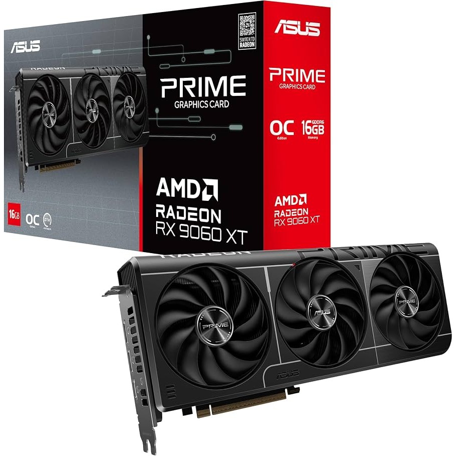 VGA 16GB RX 9060XT ASUS PRIME OC