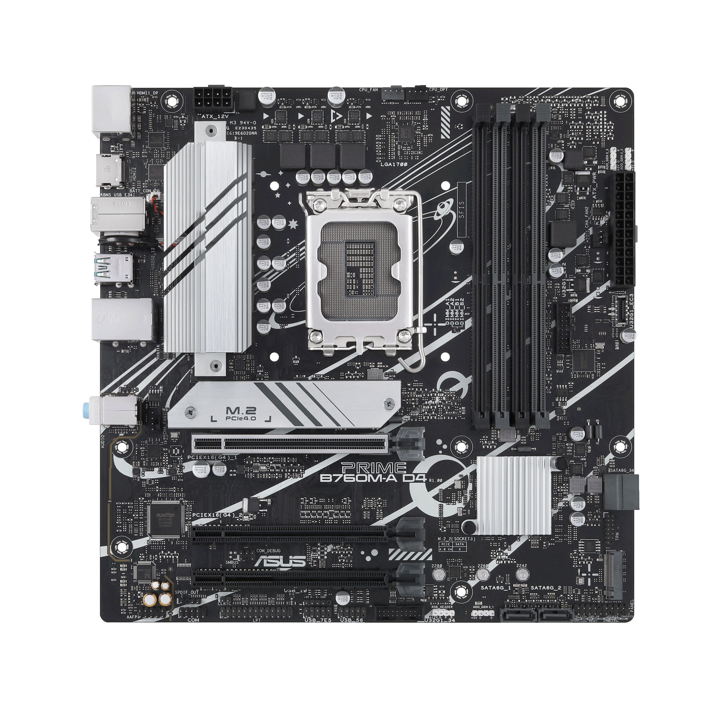 MOTHERBOARD ASUS PRIME B760M-A D4-CSM