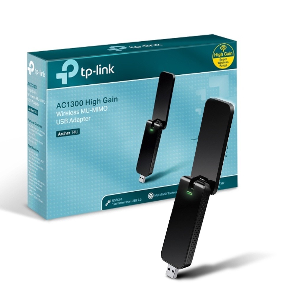 PLACA RED USB TP-LINK ARCHER T4U AC1300 DUAL BAND