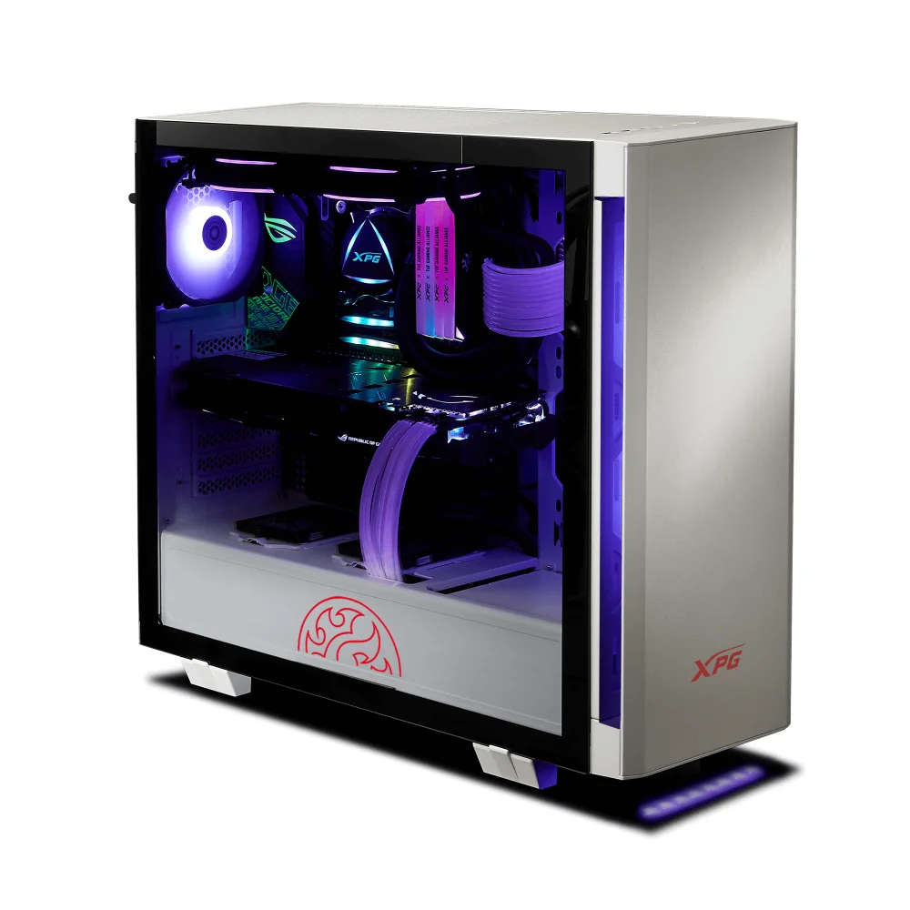 GAB XPG INVADER X BTF BLANCO FAN ARGBX5 - Imagen 4