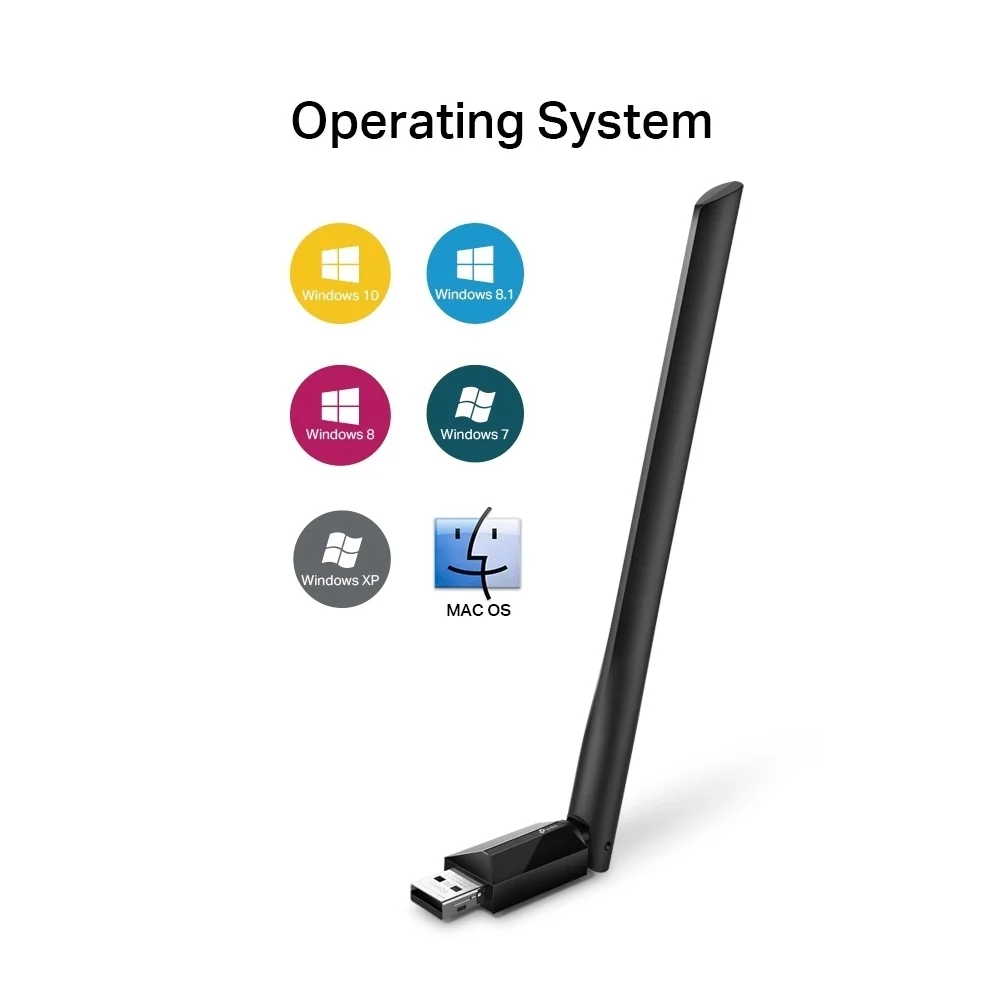 PLACA RED USB TP-LINK ARCHER T2U PLUS HIGH GAIN - Imagen 4