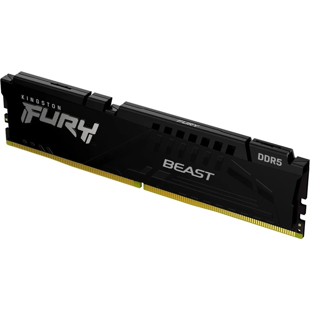 MEMORIA DDR5 8GB KINGSTON 6000MHZ CL30 FURY BEAST BLACK - Imagen 2
