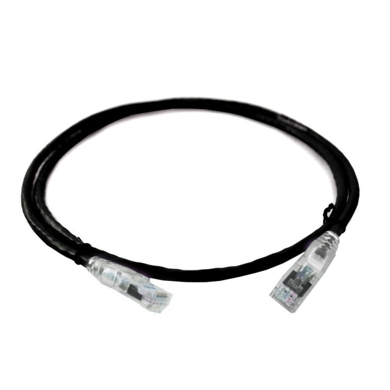 PATCHCORD GLC CAT.6 - 2.4M NEGRO
