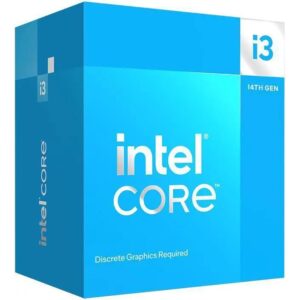 CPU INTEL CORE I3-14100F RAPTORLAKE S1700 BOX - https://matrixcomputacion.com