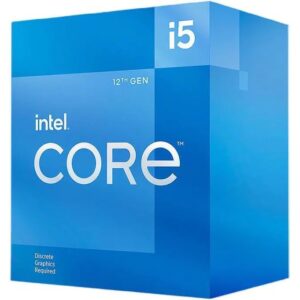 CPU INTEL CORE I5-12400F ALDERLAKE S1700 BOX - https://matrixcomputacion.com