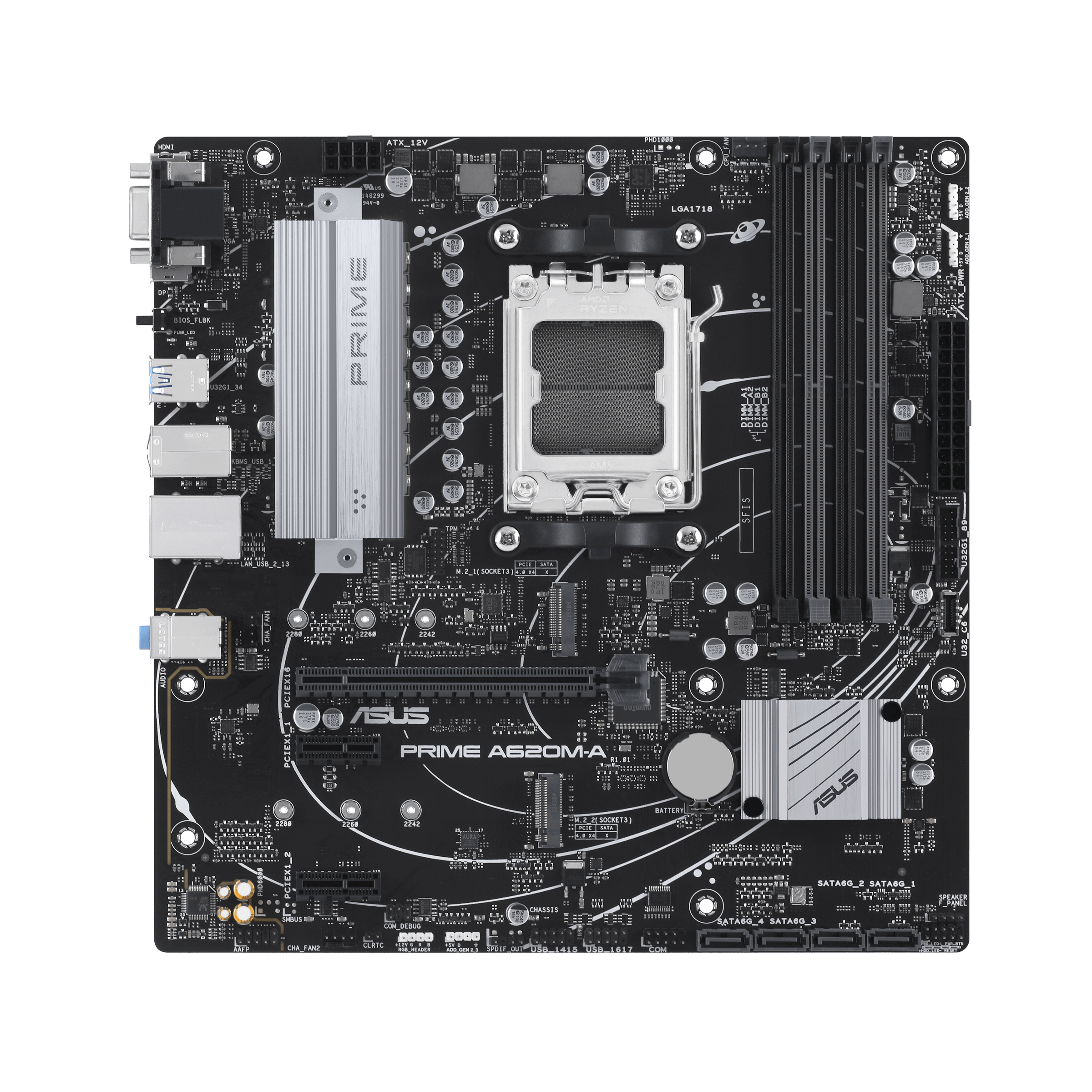 MB ASUS AM5 PRIME A620M-A DDR5 BOX M-ATX