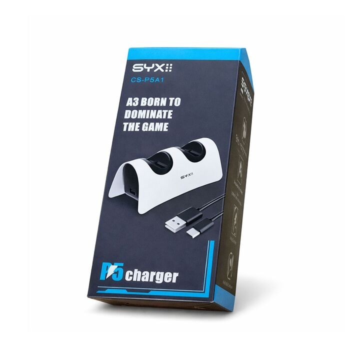 CARGADOR SYX JOYSTICK PS5 TYPE-C