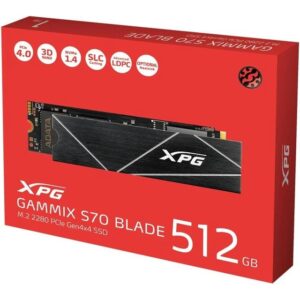 DISCO SSD M.2 NVME 512GB G4 XPG GAMMIX S70 BLADE - https://matrixcomputacion.com