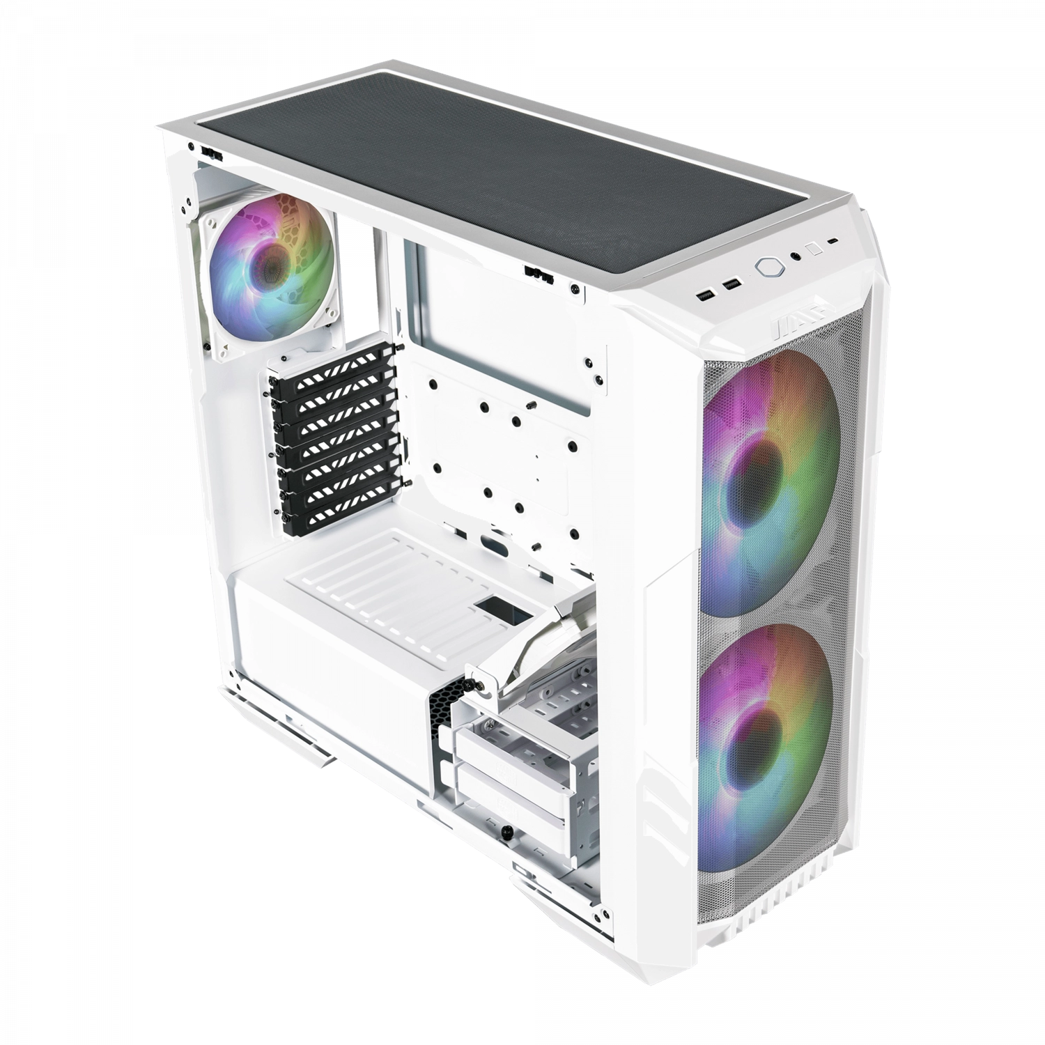 GABINETE COOLER MASTER HAF 500 MID TOWER WHITE