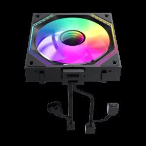 FAN GAMEMAX P/GAB 3x120MM ARGB MAGNETICO - https://matrixcomputacion.com