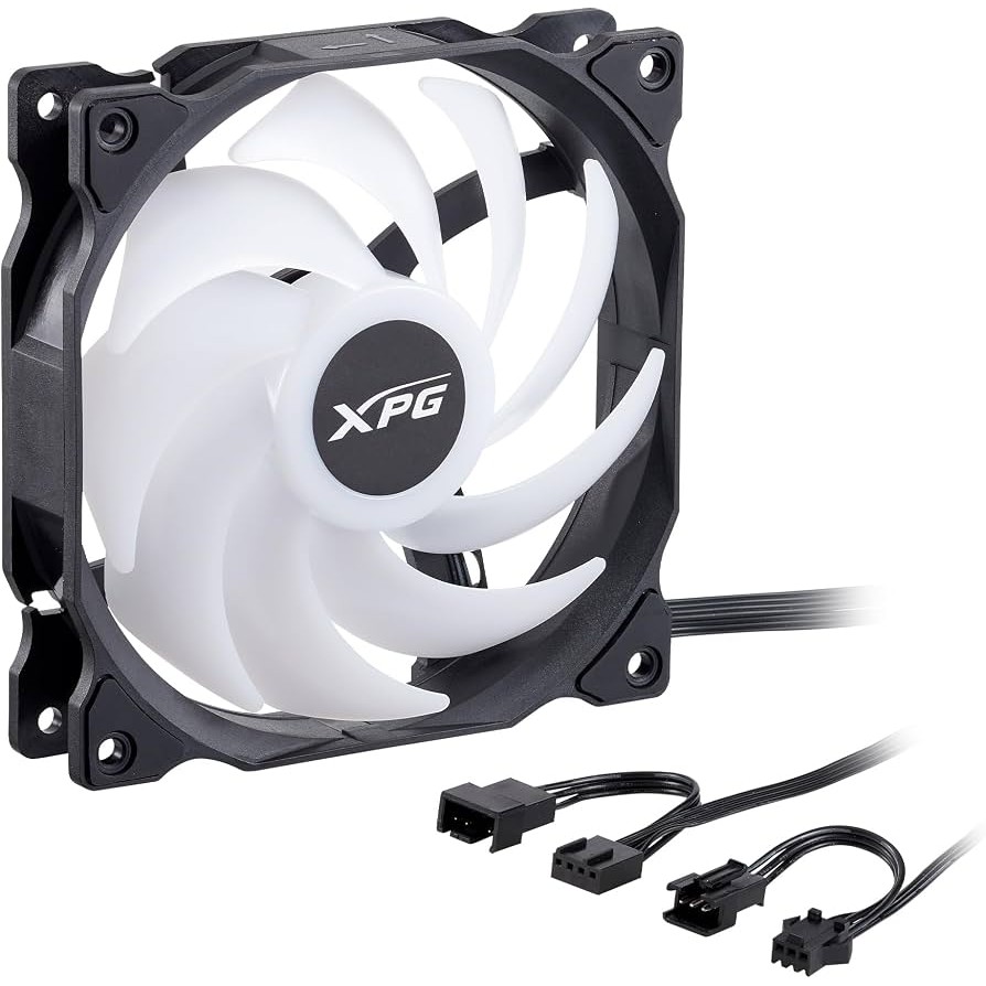 FAN XPG P/ GABINETE VENTO 120MM NEGRO ARGB - https://matrixcomputacion.com