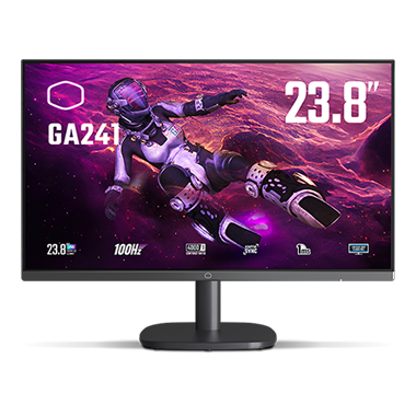 MONITOR 24 COOLER MASTER GAMER GA241 100HZ VA FHD
