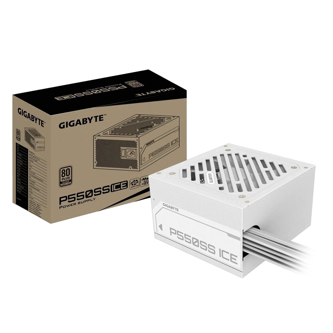 FUENTE 550W GIGABYTE 80 PLUS SILVER GP-P550SS ICE