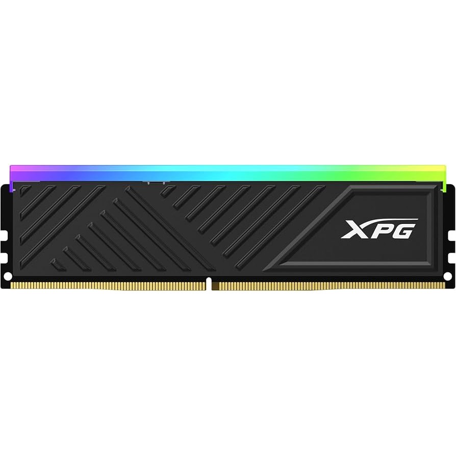 MEMORIA DDR4 8GB XPG 3200MHZ SPECTRX D35 BLACK RGB - https://matrixcomputacion.com