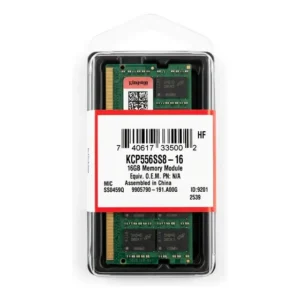 MEMORIA SODIMM DDR5 16GB KINGSTON 5600 KCP - https://matrixcomputacion.com