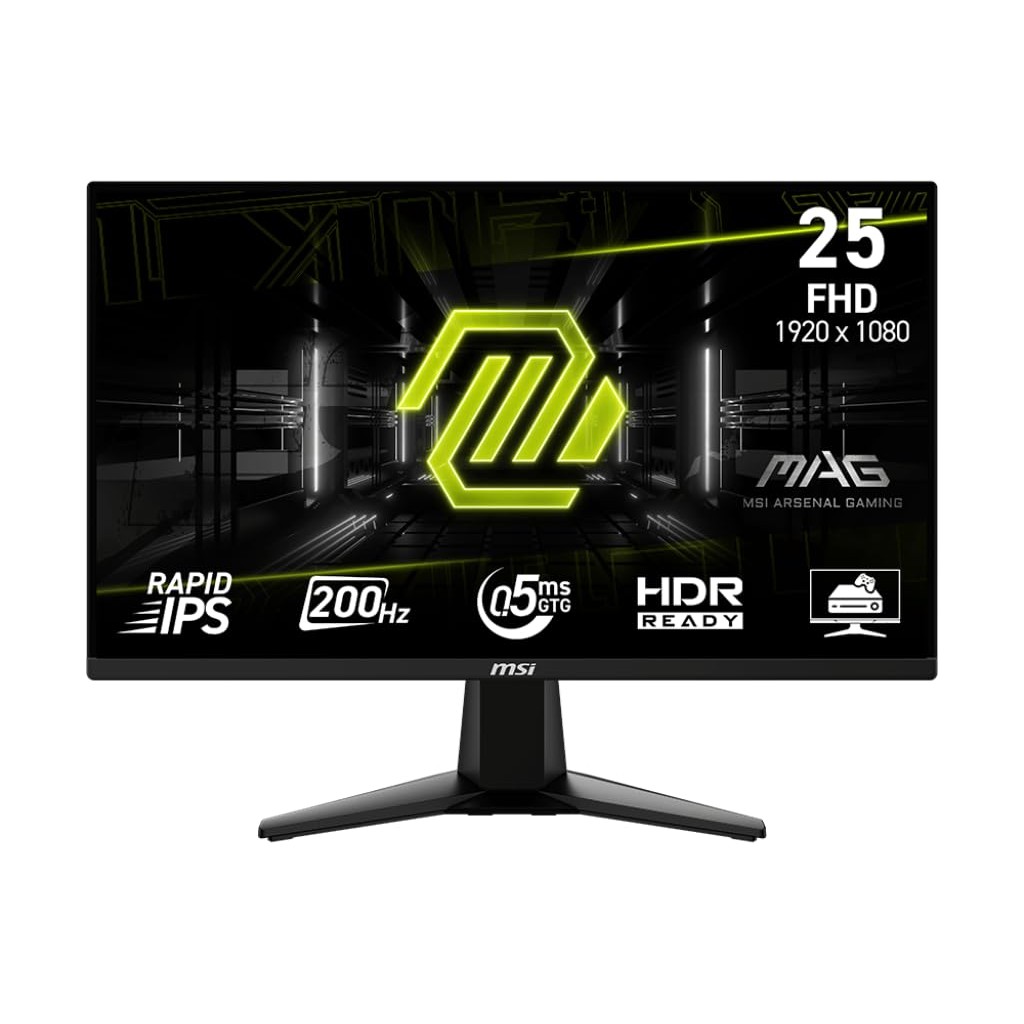 MONITOR 25 MSI MAG 255F E20 IPS FHD 200HZ HDMI DP - https://matrixcomputacion.com