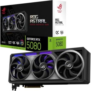 PLACA DE VIDEO 16GB RTX 5080 ASUS ASTRAL OC GDDR7 - https://matrixcomputacion.com