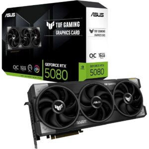 PLACA DE VIDEO 16GB RTX 5080 ASUS TUF GAMING OC GDDR7 - https://matrixcomputacion.com