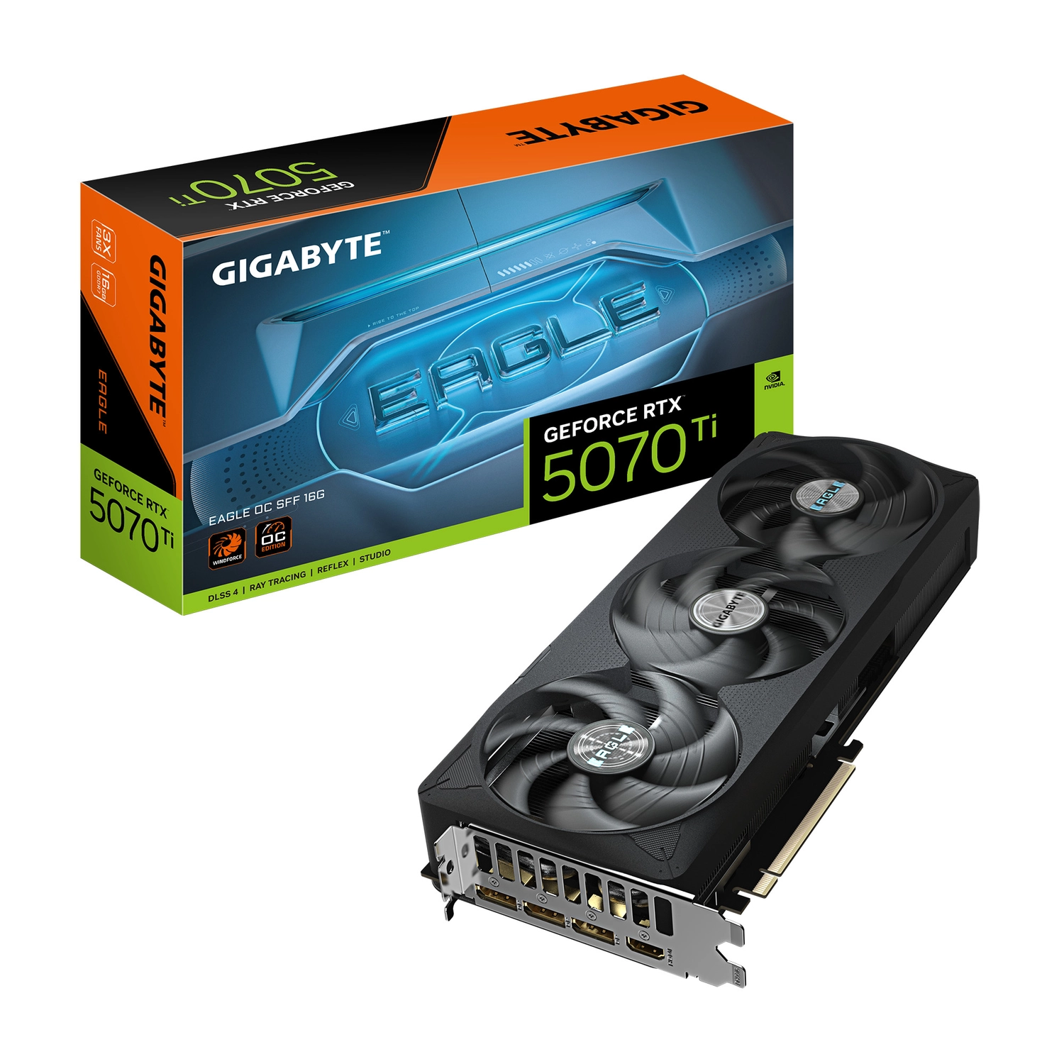 PLACA DE VIDEO 16GB RTX 5070 TI GIGABYTE EAGLE OC