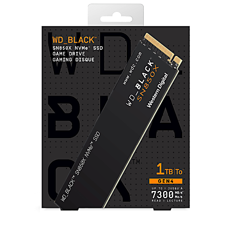 SSD M.2 NVME 1TB WD BLACK SN850X GEN4 - https://matrixcomputacion.com