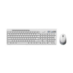 TEC+MOUSE WIRELESS+BT GENIUS SS8230 WHITE