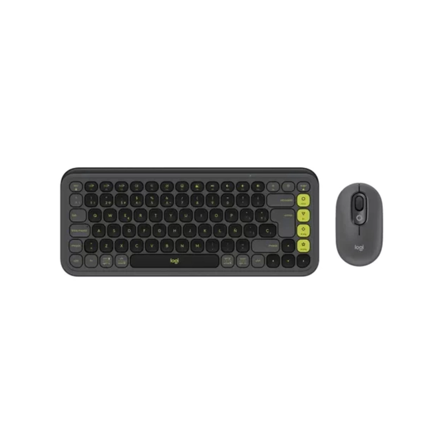 TEC+MOUSE LOGITECH POP ICON W BLACK WIRELESS