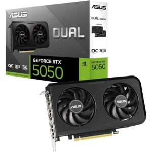 VGA 8GB RTX 5050 ASUS DUAL OC GDDR6 - https://matrixcomputacion.com