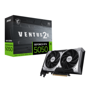VGA 8GB RTX 5050 MSI VENTUS 2X OC - https://matrixcomputacion.com